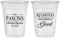 Custom Family Reunion 16 oz Soft Sided Clear Cups - Reunited Feels So Good | 160052