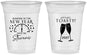 Custom New Years 16 oz Soft Sided Clear Cups - 2027 Toast | 170008