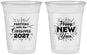 Custom New Years 16 oz Soft Sided Clear Cups - 2027 Nye | 170020