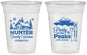 Custom Family Vacation 16 oz Soft Sided Clear Cups - Ski Trip Peaks | 180020