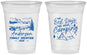 Custom Family Vacation 16 oz Soft Sided Clear Cups - Camping Trip | 180025