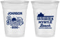 Custom Family Vacation 16 oz Soft Sided Clear Cups - Myrtle Beach | 180045