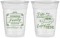 Custom Family Vacation 16 oz Soft Sided Clear Cups - Road Trip Car | 180051