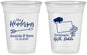 Custom Wedding 16 oz Soft Sided Clear Cups - North Dakota | 183