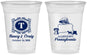 Custom Wedding 16 oz Soft Sided Clear Cups - Pennsylvania | 187