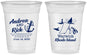 Custom Wedding 16 oz Soft Sided Clear Cups - Rhode Island | 188