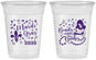 Custom Mardi Gras 16 oz Soft Sided Clear Cups - Beads And Boobs | 190005