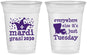 Custom Mardi Gras 16 oz Soft Sided Clear Cups - Nola New Orleans | 190016