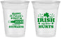 Custom St Patricks Day 16 oz Soft Sided Clear Cups - Irish My Liver Hurts | 200000