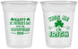 Custom St Patricks Day 16 oz Soft Sided Clear Cups - Kiss Me I Am Irish | 200004