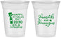 Custom St Patricks Day 16 oz Soft Sided Clear Cups - Shamrocks Shenanigans | 200010