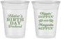 Custom Birthday 16 oz Soft Sided Clear Cups - Chippin Dippin Sippin | 20008