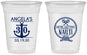 Custom Birthday 16 oz Soft Sided Clear Cups - 30th Nautical | 20010