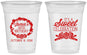Custom Birthday 16 oz Soft Sided Clear Cups - 40th | 20040