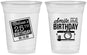 Custom Birthday 16 oz Soft Sided Clear Cups - 25th | 20053