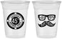 Custom Birthday 16 oz Soft Sided Clear Cups - 45th Las Vegas | 20064