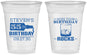 Custom Birthday 16 oz Soft Sided Clear Cups - 55th | 20090