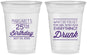 Custom Birthday 16 oz Soft Sided Clear Cups - 25th | 20093