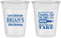 Custom Birthday 16 oz Soft Sided Clear Cups - 25th | 20100