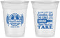 Custom Birthday 16 oz Soft Sided Clear Cups - 40th | 20103