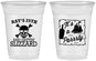 Custom Birthday 16 oz Soft Sided Clear Cups - 25th Pirate | 20107