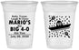 Custom Birthday 16 oz Soft Sided Clear Cups - 40th Mexico | 20109