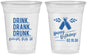 Custom Birthday 16 oz Soft Sided Clear Cups - 30th Dirty | 20110