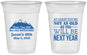 Custom Birthday 16 oz Soft Sided Clear Cups - 40th Over The Hill | 20121
