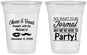 Custom Birthday 16 oz Soft Sided Clear Cups - Cheers Beers Formal | 20133