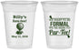 Custom Birthday 16 oz Soft Sided Clear Cups - 40th Golf | 20134