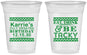 Custom Birthday 16 oz Soft Sided Clear Cups - Christmas Eat Drink Tacky | 20137