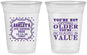 Custom Birthday 16 oz Soft Sided Clear Cups - 30th | 20149