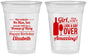 Custom Birthday 16 oz Soft Sided Clear Cups - Look A Day Over Amazing | 20150