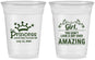 Custom Birthday 16 oz Soft Sided Clear Cups - 40th Princess | 20152