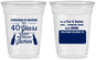 Custom Birthday 16 oz Soft Sided Clear Cups - Cheers Beers To 40 Years | 20165