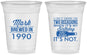 Custom Birthday 16 oz Soft Sided Clear Cups - 40th | 20171