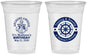 Custom Birthday 16 oz Soft Sided Clear Cups - 75th Nautical | 20178