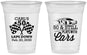 Custom Birthday 16 oz Soft Sided Clear Cups - 50th Race Car | 20187