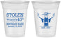 Custom Birthday 16 oz Soft Sided Clear Cups - 40th | 20193