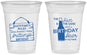 Custom Birthday 16 oz Soft Sided Clear Cups - Beach | 20200