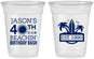 Custom Birthday 16 oz Soft Sided Clear Cups - 40th Beach | 20212
