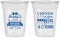 Custom Birthday 16 oz Soft Sided Clear Cups - Cheers Beers To 40 Years | 20216