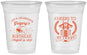 Custom Birthday 16 oz Soft Sided Clear Cups - Cheers To 50 Years | 20220