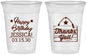 Custom Birthday 16 oz Soft Sided Clear Cups - Country Farm | 20221