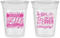 Custom Birthday 16 oz Soft Sided Clear Cups - 40th | 20224
