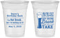 Custom Birthday 16 oz Soft Sided Clear Cups - Beer Drunk | 20230
