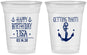 Custom Birthday 16 oz Soft Sided Clear Cups - Getting Nauti | 20239