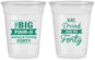Custom Birthday 16 oz Soft Sided Clear Cups - 40th | 20243