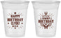 Custom Birthday 16 oz Soft Sided Clear Cups - Cowboy | 20244