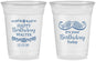 Custom Birthday 16 oz Soft Sided Clear Cups - Hip Hip Hooray | 20250